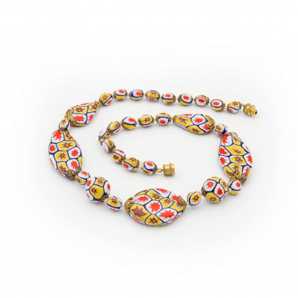 Sospiri Venezia Bracciale Donna In Vetro Di Murano 7 Perle Diametro 8 Mm – Originale Made In Italy Con Certificato